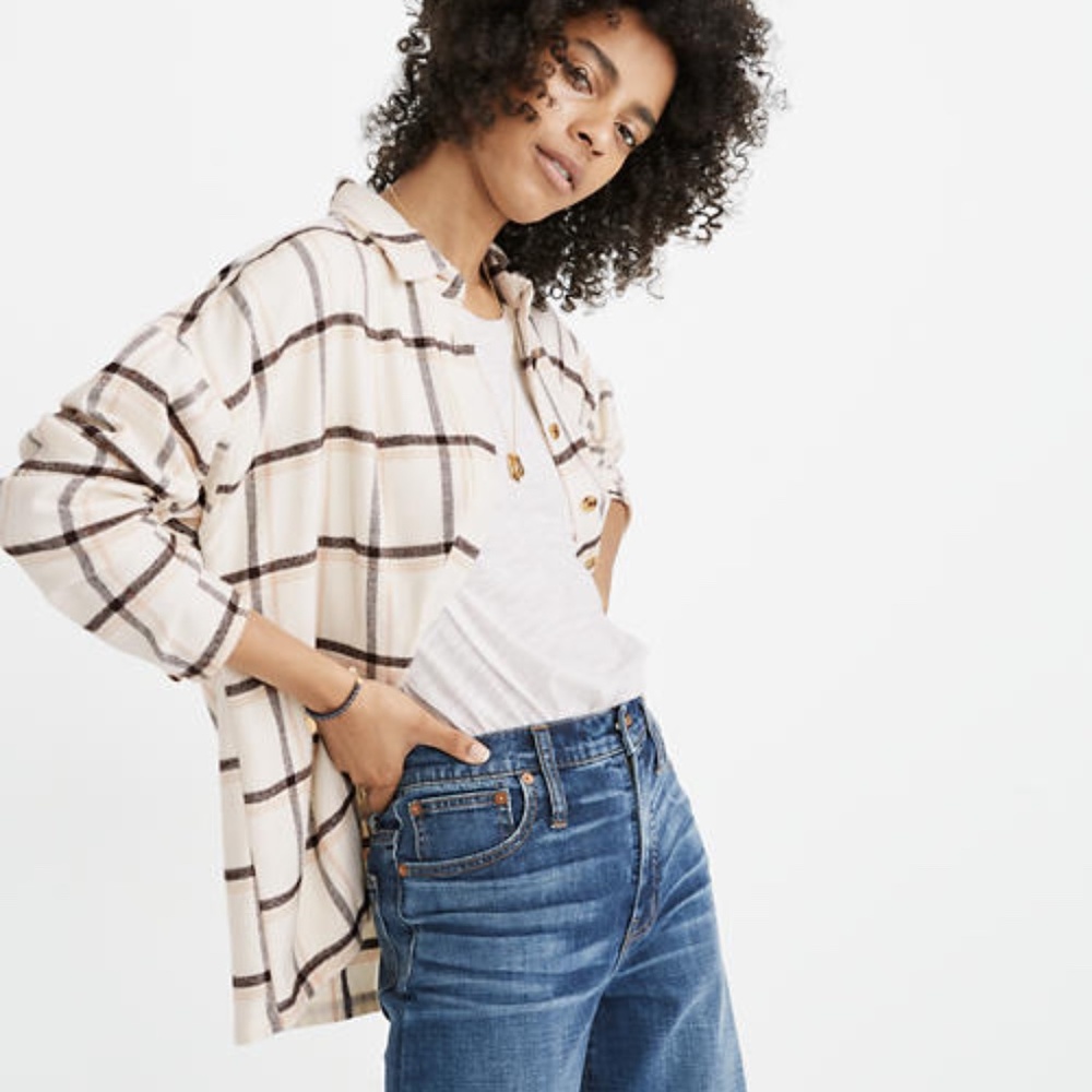 Madewell Plaid Flannel